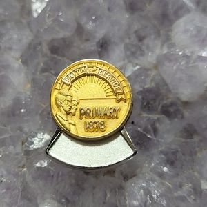 Vintage Faith and Service Primary 1878 Pin.